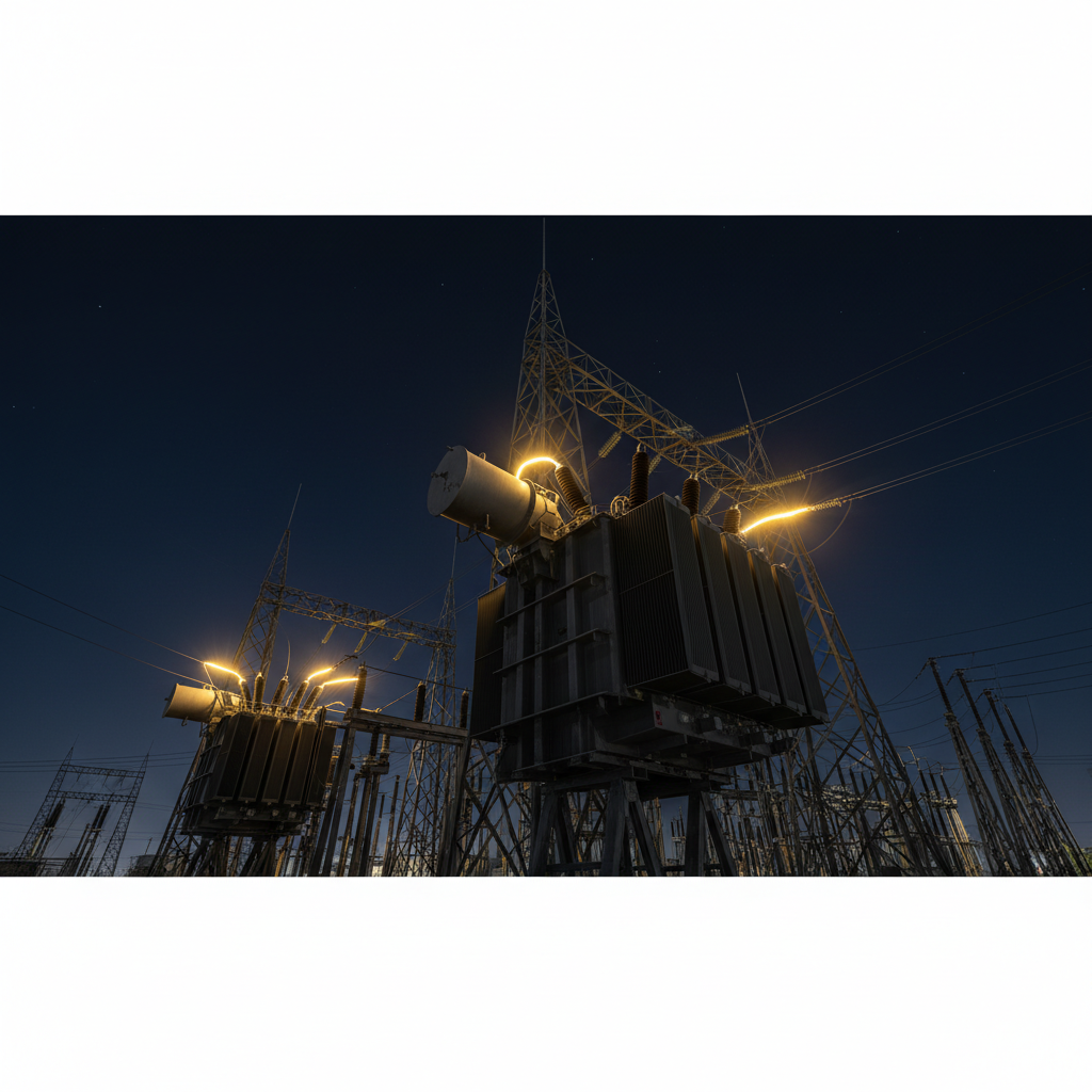 Generación de energía en sitio — transformadores industriales
