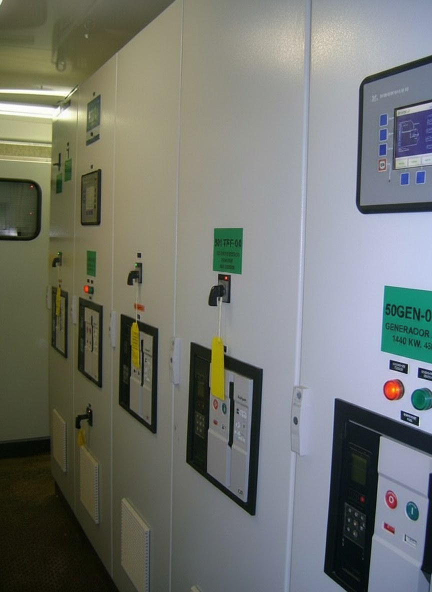 Sistema de respaldo en media tensión 13.8 kV
